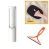 b94ae03f-39e8-42bb-b066-98e18d51d499.jpg 2-1 Reusable Pet Hair Remover Brush Lint Roller Portable Effective Self Cleaning Tool for Cat Dog Fur Hair Dust Removal Brush